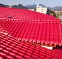 ASA Synthetic Resin Glazed Tiles Waterproof Roofing Sheet PVC Roof Tile