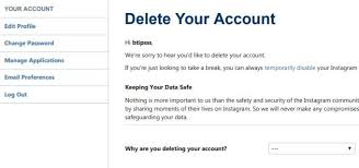 Permanently deleting your instagram account may seem like a major step,. How To Delete Instagram Account On Android Bestusefultips