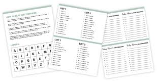 Unfortunately we no longer offer our 75 printable baby shower games kit as we realized that it was simply too many games for one party! Baby Shower Scattergories Free Printable Baby Shower Games