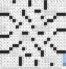 Smart, easy and fun crossword puzzles to get your day started with a smile. Rex Parker Does The Nyt Crossword Puzzle 765 Foot Long Water Coaster On Disney Cruises Sun 4 25 21 Racy Selfie Posted For Likes On Social Media In Modern Lingo Onetime Mtv Reality