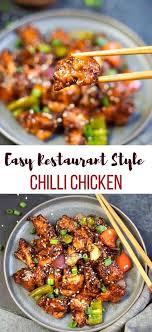 Try This Restaurant Style Crispy And Flavorful Chilli Chicken At Home With This Easy Recipe Boneless Chic Chilli Chicken Recipe Chilli Chicken Easy Restaurant