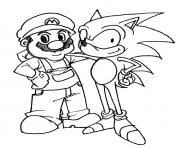 Dec 30, 2015 · printable mario and his friend sonic coloring page you can now print this beautiful mario and his friend sonic coloring page or color online for free. Sonic Coloring Pages To Print Sonic Printable