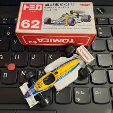 包速遞日本製tomica 62 Williams Honda F1 tomy, 興趣及遊戲, 玩具& 遊戲類- Carousell