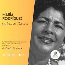 #MaríaRodríguez100Años 🌺 • Nuestra querida María Rodríguez. La voz de  Cumaná. , #AñoDeMaríaRodríguez , Agradecimientos: @ardogil