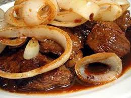 When It Comes To Bistek I Like Mine Oozing With Sabaw Top Rice With It And You Re Good To Go But What I M Going To S Beef Steak Recipes Food Cooking