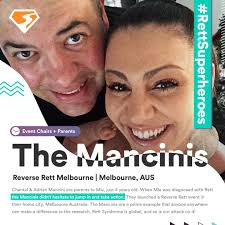 RSRT على X: "It's #SuperheroSunday! This week's #RettSuperheroes are  Chantal & Adrian Mancini https://t.co/GLyy33tYkH"