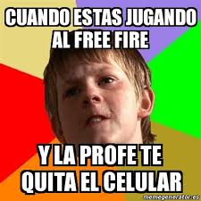 Grab weapons to do others in and supplies to bolster your chances of survival. Meme Chico Malo Cuando Estas Jugando Al Free Fire Y La Profe Te Quita El Celular 29833464