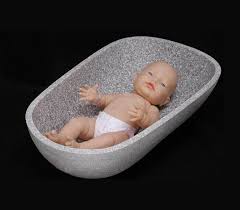 Corian® baby bath is excellent as its a warmer solid surface. Grifform Innovations Baby Bath S Sculptured Organic Design Is Perfectly At Home In Today S Comfortable And Inviting Birthing Baby Bath Corian Organic Design