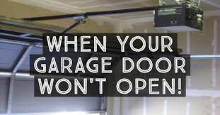 On either side of the garage door place two 6 foot ladders. 11 Most Common Reasons Why Your Garage Door Won T Open Dengarden
