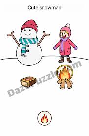 Satunya lagi 70 cm, butuh 6 jam baru. Brain Find Level 129 Cute Snowman Answer Daze Puzzle