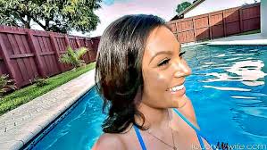 Interracial Cuckoldry Demi Diveenas Sensual Blowjob From Pov - XXXBP