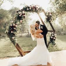 5 Unique And Personalized Wedding Arch Ideas Romantic Wedding Photos Burgundy And Blush Wedding Sage Wedding