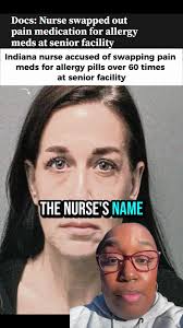 1/11/26 The nurse is named. Kori Babb, RN, is accused of swapping a se...