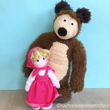 Masha And The Best Crochet Amigurumi Dolls Www Nathaliesweetstitches Com Crochet Amigurumi Amigurumi Doll Diy And Crafts
