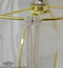 diy macrame lamp shade tutorial designer trapped diy lamp makeover macrame lamp lampshade makeover
