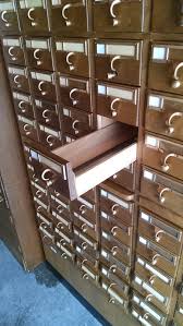 8.66'' h x 15.71'' w x 11.81'' d. Library Card Catalog Cabinet 72 Drawer Perfect Wine Storage Card Catalog Cabinet Library Card Catalog Cabinet Library Card Catalog