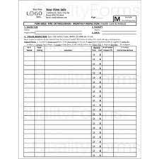 Free fire inspection forms for mobile and tablet fire, safety and security inspections. Portable Monthly Fire Extinguisher Inspection Form