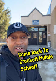 Hey Crockett Middle School I didn’t forget about you. If you want me to  come back to your school you have to let your principal, teachers and  parents know. So I hope to see you all again soon ✌🏾