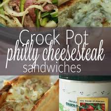 I make a turkey breast for thanksgiving dinner. Cozy Crock Pot Philly Cheese Steaks