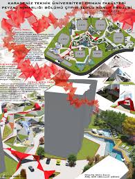 Karadeniz Teknik Universitesi Toplu Konut Projesi Emre Kul Konsept Site Design Landscape Architecture Concept Peyzaj Ormanlar Galeri