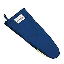 Tucker Safety BurnGuard Puppet Oven Mitt, 15", Blue ...