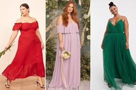 Plus high neck skater dress in navy. Where To Find Plus Size Bridesmaid Dresses And Handy Shopping Tips