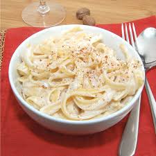 Lighter Fettuccine Alfredo Recipe Fettuccine Alfredo Fettuccine Pasta Dishes