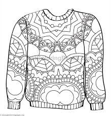 The best free Sweater coloring page images. Download from 65 free ...