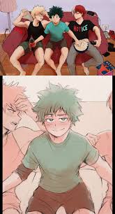 Rule34 - If it exists, there is porn of it  nikkiyan, izuku midoriya, katsuki  bakugou, shouto todoroki  7013901