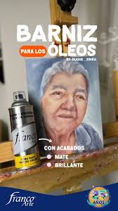 ✨ Nuestra embajadora @duque__erika nos muestra el uso correcto del Barniz  Artístico Óleo Franco Arte, un aliado imprescindible para proteger tus  obras con acabado brillante o mate 🖼️💛, 🔸 Incoloro y de ...