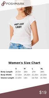 Hot Cat Lady Women S White T Shirt Sizes S 2xl Women Colorful Shirts Shirts