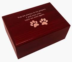 Petmemorials4u Engraved Paw And Poem Pet Memorial Urn Pet Cremation Urn Dog Urncat Urnsmall Animal Urn Mdf Cherry Finish W Pet Cremation Urns Dog Urns Pet Urns