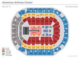 Seating Maps American Airlines Center
