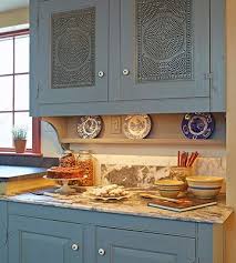 Tin Punch Doors Updated Kitchen Designs Kitchen Design Farmhouse Kitchen