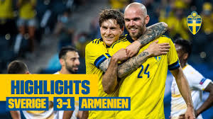 Här stödjer vi svenska landslaget i fotbolls em 2020. Highlights Sverige Armenien Em Genrep Sista Matchen Innan Em Youtube
