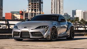 Here are only the best toyota supra wallpapers. Low Toyota Supra Looks Reserved And Classy On Bronze Vossen Wheels