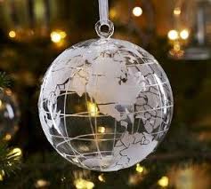 Glass Globe Ornament Globe Ornament Christmas Bulbs Globe Crafts