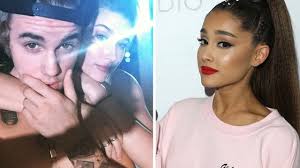 Hailey bieber, gwyneth paltrow, lil dicky, michael bublé, jaden smith, and ashton kutcher and mila kunis are also among those seen in the clip. Ariana Grande Defends Justin Bieber S Quick Engagement After Fans Claim It S Down To Capital