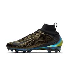 Black And Gold Nike Football Cleats Vapor Untouchable Pro 3 Prm Football Cleat Size 9 Black Football Cleats Nike Football Nike Vapor