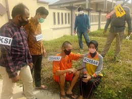 Ruas yang wajib ditandai *. Polisi Rekontruksi Kasus Kdrt Di Terminal Pt Nikomas Gemilang