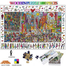Jigsaw puzzles 1000 is jigsaw games puzzle with many pretty and beautiful picture around the world. Times Square Wooden Jigsaw Puzzles 1000 Pieces Cartoon Painting Landscape Wooden Puzzle Toys For Adults 1000 Pieces Puzzle Games Puzzles Aliexpress