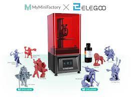 Elegoo Mars 3d Printer Myminifactory Prints 3d Printer Printer