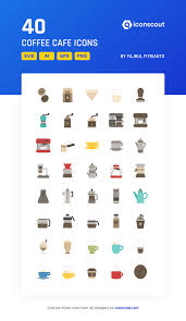 Download Coffee Cafe Flat Icon Pack Available In Svg Png Icon Fonts Cafe Icon Coffee Icon Icon Pack