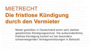 Ist es dir nicht zuzumuten, unter diesen umständen weiter in der wohnung zu bleiben, kannst du außerordentlich kündigen. Mietvertrag Wann Darf Der Vermieter Dem Mieter Fristlos Kundigen