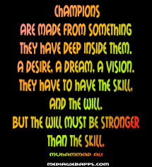 I Am A Champion Quotes Quotesgram