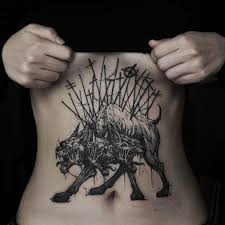 Cerberus Tattoo By G Ghost Gghost Darkarttattoos Blackwork Linework Dotwork In 2020 Demon Tattoo Tattoos Evil Tattoos