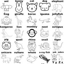 Download coloring pages a z coloring pages a z coloring pages. All Animals Coloring Pages Download And Print For Free