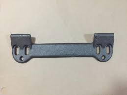 Remember… take any wall hung sink … as long as it has holes to take legs toward the front/underneath … add chrome or stainless steel legs — and voila, you've got a great retro look. New Kohler 64839 Original Cast Iron Sink Wall Mount Attachment Bracket Support 1784877833