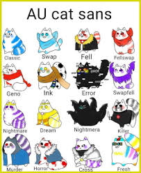 He first appears in the forest after the protagonist exits the ruins. Sans Au Catsssssss Undertale