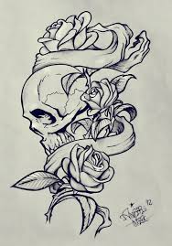 It also introduced recurring supporting cast camille coduri as jackie tyler and noel clarke as mickey smith. Skull And Roses By Moterpants On Deviantart